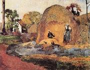 Paul Gauguin Harvest oil